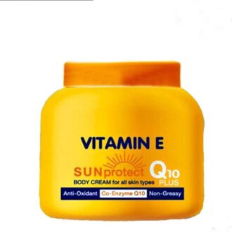 کرم مرطوب کننده و ضد آفتاب AR حاوی آنزیم Q10 + آنتی اکسیدان 200 گرم AR vitamin e sun protect Q10 plus body cream